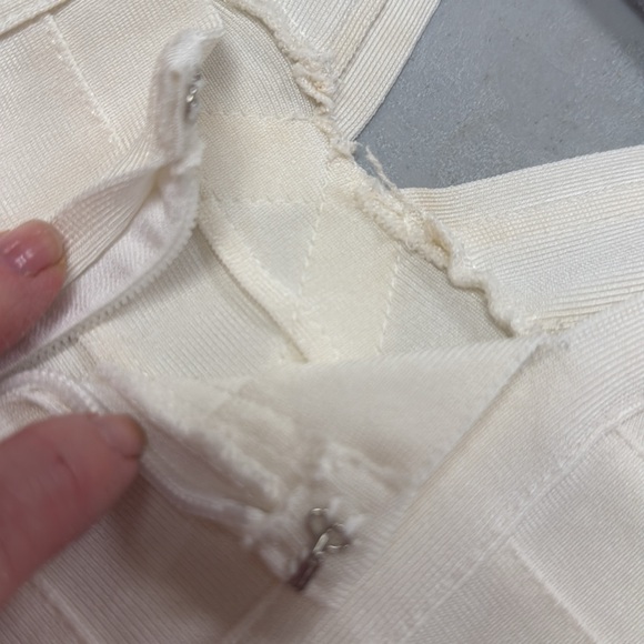 ⚫️ creamy white bandage dress⚫️ - Picture 7 of 9